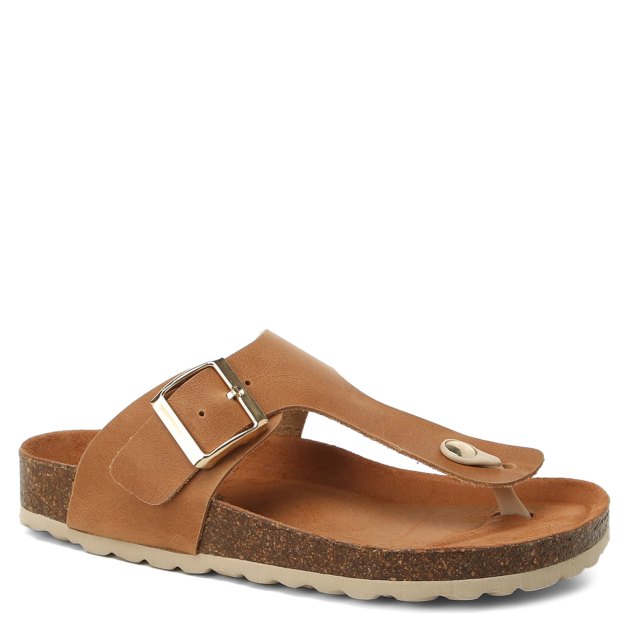 Женские вьетнамки BIO GREEN 12608, Артикул PT10-110, светло-коричневый | 3403953. Ракурс 1