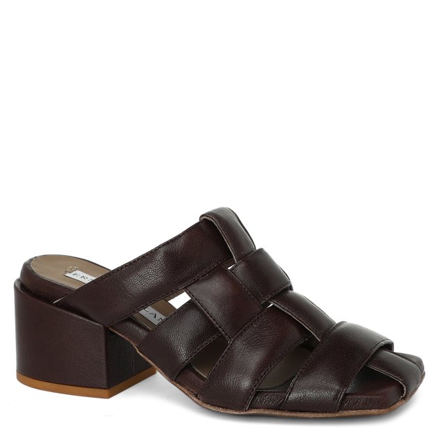 Мюли ERNESTO DOLANI, Артикул 4DMOR04, темно-коричневый | 3405436. Ракурс 1