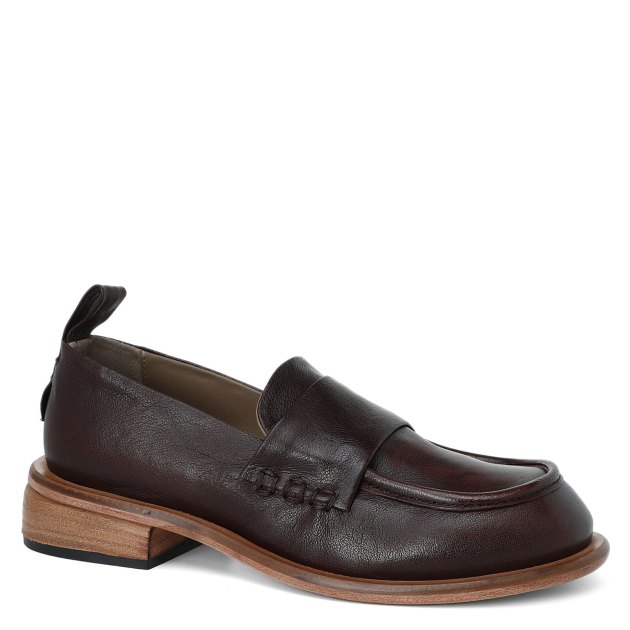 Женские лоферы ERNESTO DOLANI, Артикул 4DCHI07, темно-коричневый | 3405474. Ракурс 1