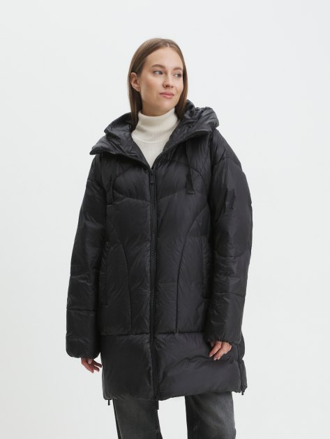 Женский пуховик MAISON DAVID, Артикул MLY005-1, черный | 3411674. Ракурс 1