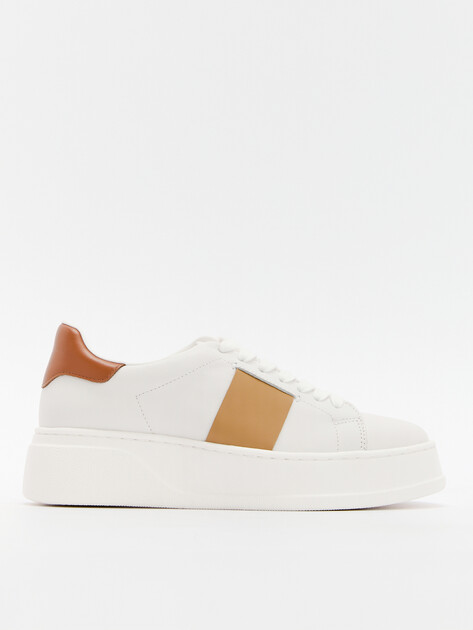 Женские кеды TENDANCE, Артикул RSXY2252-9, белый | 3412851. Ракурс 1