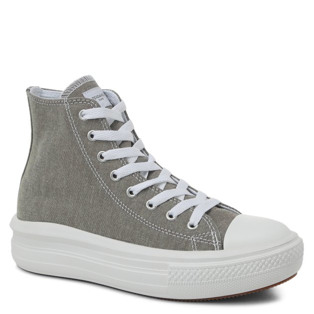 Женские высокие кеды TENDANCE, Артикул AQ515C-02, коричнево-серый | 3420714. Ракурс 1