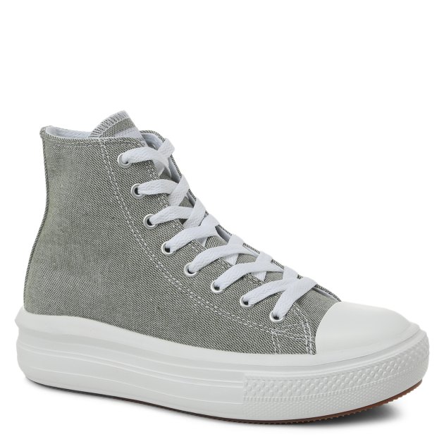 Женские высокие кеды TENDANCE, Артикул AQ515C-02, серый | 3420718. Ракурс 1