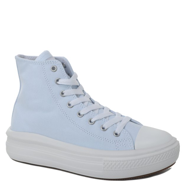 Женские высокие кеды TENDANCE, Артикул AQ515C-02, голубой | 3420734. Ракурс 1