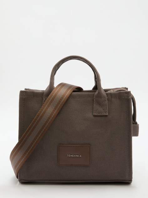 Женский тоут TENDANCE, Артикул A5500, серовато-фиолетовый | 3424976. Ракурс 1