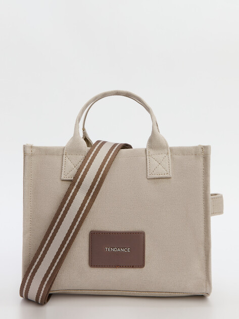 Женский тоут TENDANCE, Артикул A5500, бежево-серый | 3424980. Ракурс 1