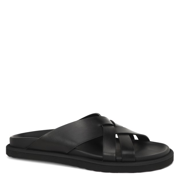 Мужские шлепанцы OFFICINE CREATIVE, Артикул CHARRAT/003, черный | 3430991. Ракурс 1