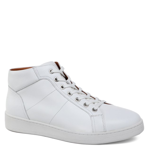 Мужские высокие кеды TENDANCE, Артикул SN206H-07, белый | 3445839. Ракурс 1