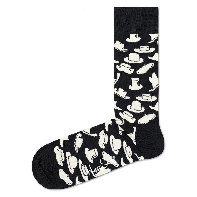 Носки HAPPY SOCKS, Артикул HATS SOCK HAT01, черный | 3461051. Ракурс 1
