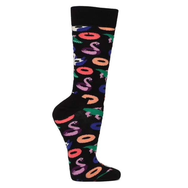Носки HAPPY SOCKS, Артикул POOL PARTY SOCK PPA01, черный | 3461071. Ракурс 1