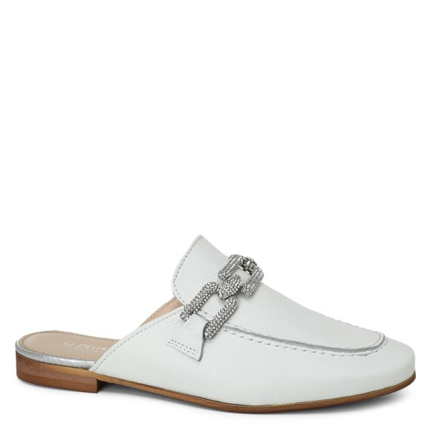 Мюли J.J.DELACROIX, Артикул 1097 MO04318, белый | 3461515. Ракурс 1