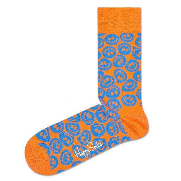 Носки HAPPY SOCKS, Артикул TWISTED SMILE SOCK TSM01, синий | 3462411. Ракурс 1