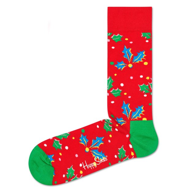 Женские носки HAPPY SOCKS, Артикул HOLLY SOCK HOL01, красный | 3462587. Ракурс 1