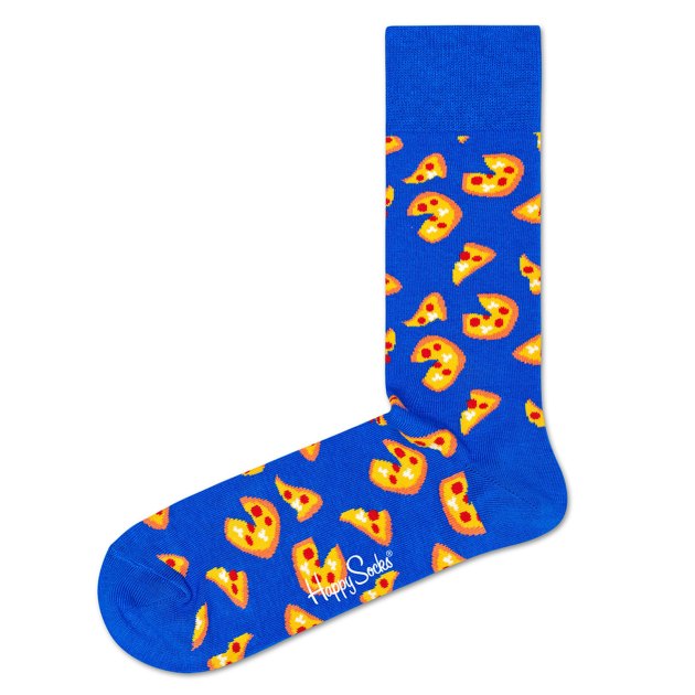 Женские носки HAPPY SOCKS, Артикул PIZZA SOCK PIZ01, голубой | 3463961. Ракурс 1