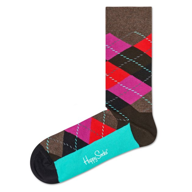 Носки HAPPY SOCKS, Артикул ARGYLE SOCK ARY01, мультицвет | 3465771. Ракурс 1