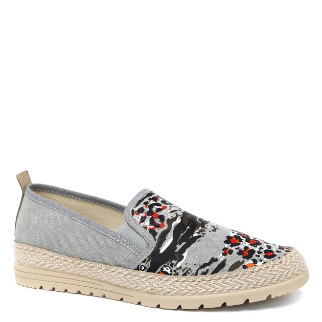 Женские слипоны CREATIVO SPAIN, Артикул 3611-3606, светло-серый | 3467303. Ракурс 1