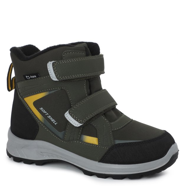 Детские ботинки КОТОФЕЙ, Артикул 654835-41, темно-зеленый | 3486131. Ракурс 1