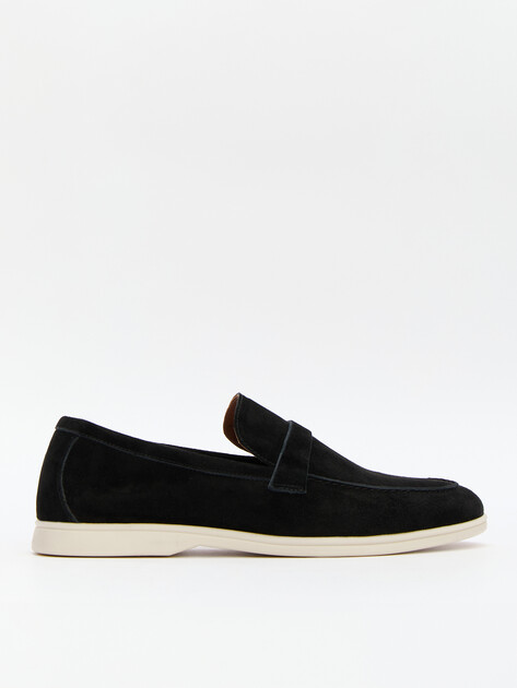Мужские лоферы TENDANCE, Артикул SWN6047-1, черный | 3508389. Ракурс 1
