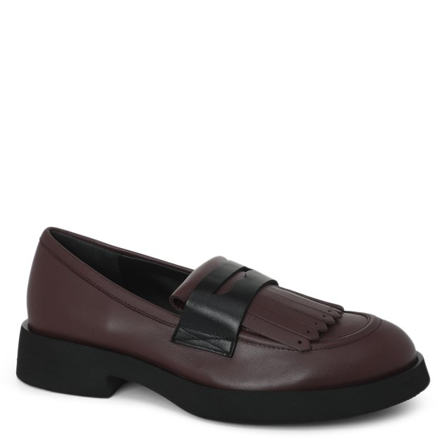 Женские лоферы LORIBLU, Артикул 685178, бордовый | 3508487. Ракурс 1