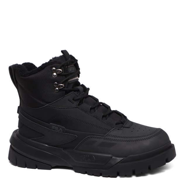 All black high top filas best sale