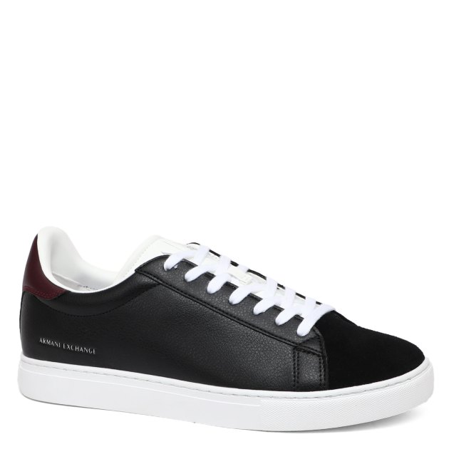 Кеды ARMANI EXCHANGE PARIS XUX001 ЧЕРНЫЙ - купить в Москве