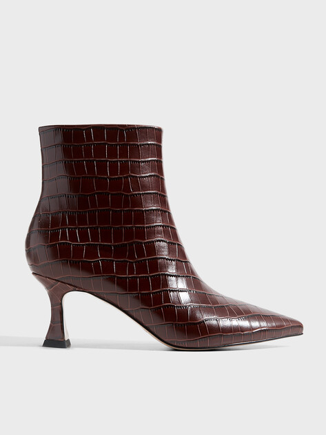 Женские ботильоны TENDANCE, Артикул RL53504-10, бордово-коричневый | 3526908. Ракурс 1