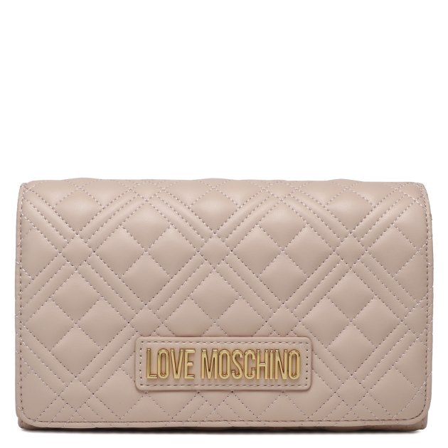 Клатч LOVE MOSCHINO SMART DAILY BAG, Артикул JC4079PP, розово-бежевый | 3537516. Ракурс 1