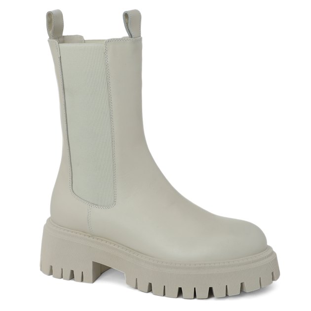 Женские челси GIANNI RENZI, Артикул GR696, молочно-бежевый | 3537835. Ракурс 1