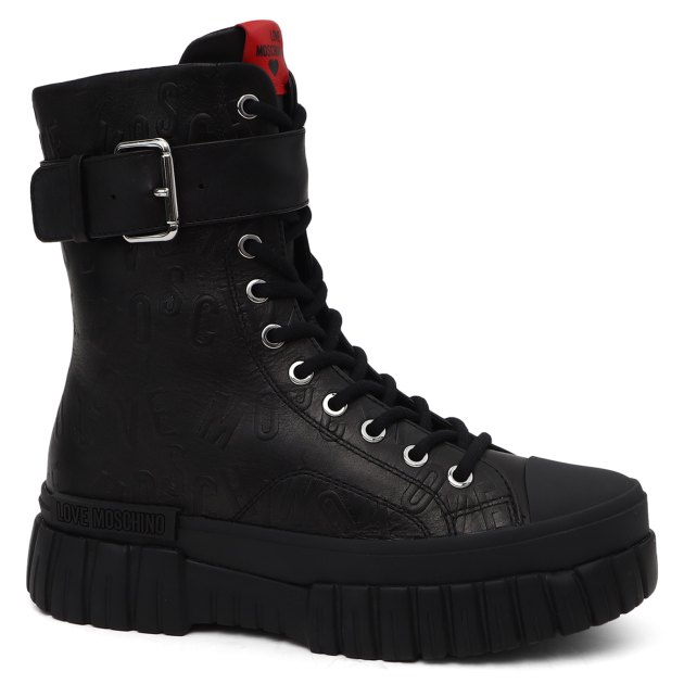 Moschino shop platform boots