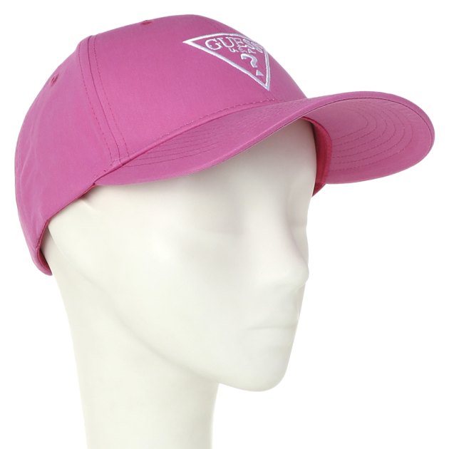 Женская бейсболка GUESS LOGO BASEBALL CAP, Артикул V2YZ03WO08O, фуксия | 3547584. Ракурс 1