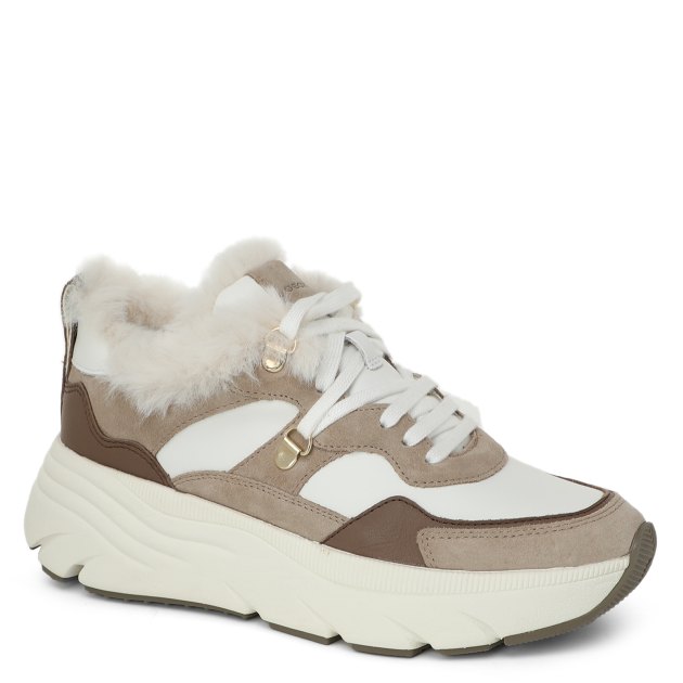 Женские кроссовки GEOX D DIAMANTA, Артикул D36UFC, бежевый | 3547882. Ракурс 1