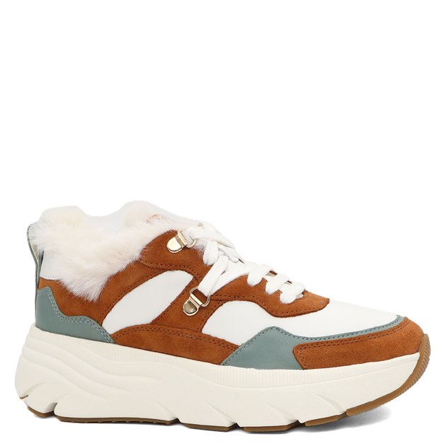 Женские кроссовки GEOX D DIAMANTA, Артикул D36UFC, оранжево-коричневый | 3547884. Ракурс 1