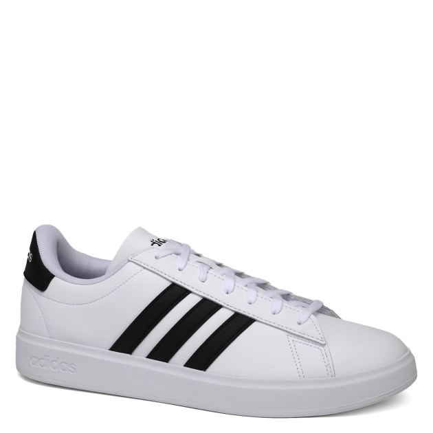 Adidas grand court black discount