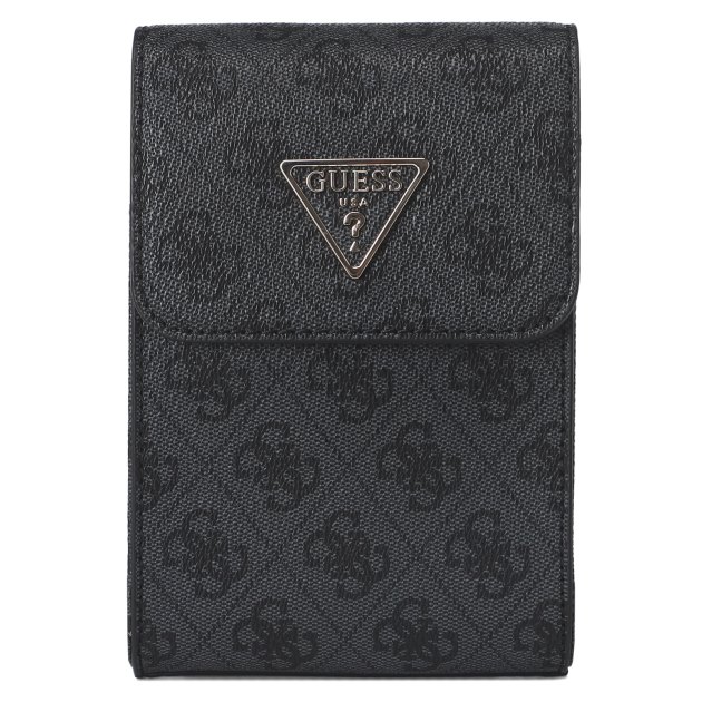 Женская сумка для смартфона GUESS NOELLE FLAP CHIT CHAT, Артикул HWBG7879810, темно-серый | 3568705. Ракурс 1