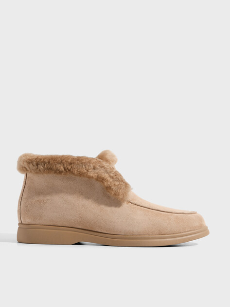 Женские высокие лоферы TENDANCE, Артикул YS-2299-10S, темно-бежевый | 3579019. Ракурс 1