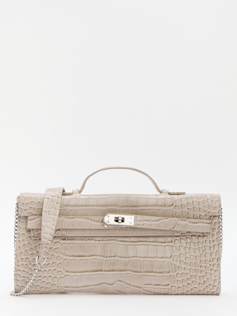 Клатч TENDANCE MRH22-286EY СЕРО-БЕЖЕВЫЙ купить в Москве 3583789