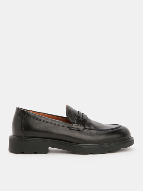 Мужские лоферы TENDANCE, Артикул SN3016A-05, черный | 3587783. Ракурс 1
