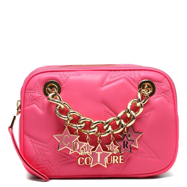 Кросс-боди VERSACE JEANS COUTURE STARS COUTURE, Артикул 75VA4BC5, ярко-розовый | 3589947. Ракурс 1