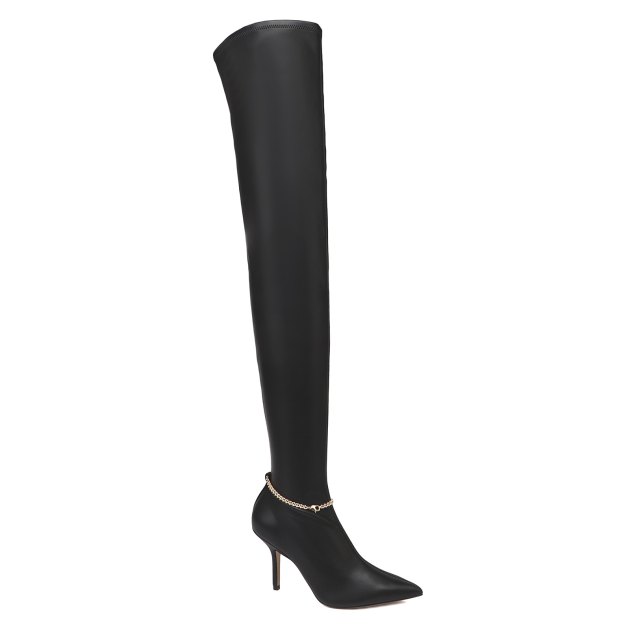 Женские ботфорты MARIA LUCA GLORIA HIGH OVTK STRETCH BOOT, Артикул DL41025A, черный | 3594519. Ракурс 1