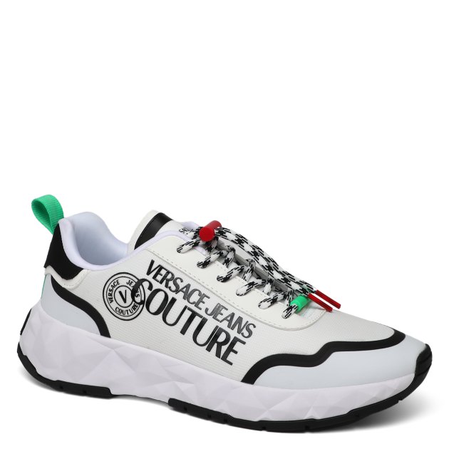 Мужские кроссовки VERSACE JEANS COUTURE, Артикул 75YA3SBA, белый | 3596088. Ракурс 1
