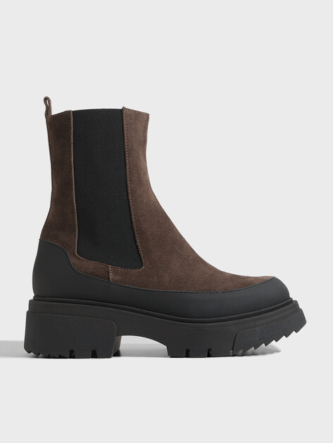 Женские челси GIOVANNI FABIANI TREND, Артикул W23151, серо-коричневый | 3602435. Ракурс 1