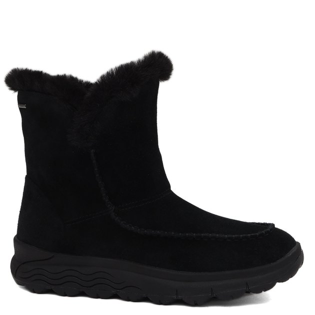 Женские угги GEOX D SPHERICA 4X4 B ABX, Артикул D3626C, черный | 3608389. Ракурс 1