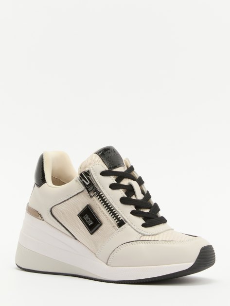 Dkny wedge sneakers sale