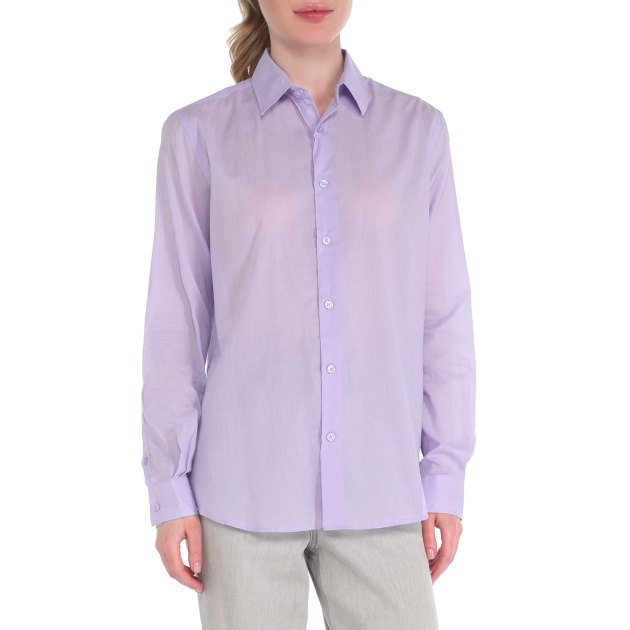 светло фиолетовая рубашка