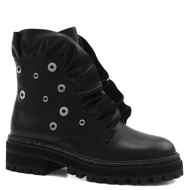 Liu jo pink shop combat boots
