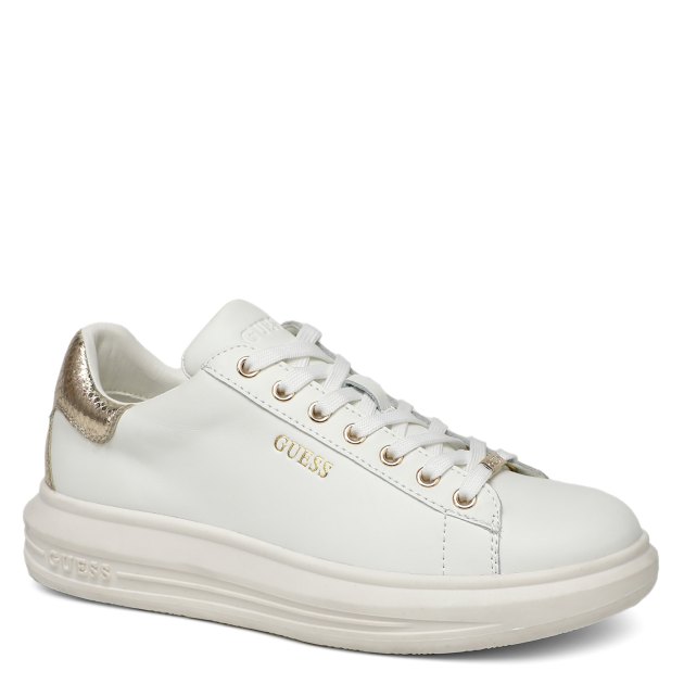 Женские кеды GUESS VIBO, Артикул FL8VIBLEA12, белый | 3621144. Ракурс 1