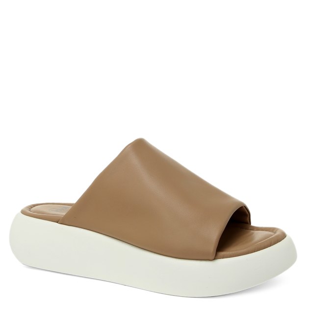 Женские шлепанцы SCHOLL BOCA BAND, Артикул F300121002, бежевый | 3630257. Ракурс 1