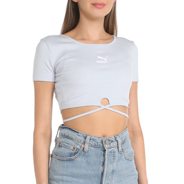 Puma classic best sale rib top