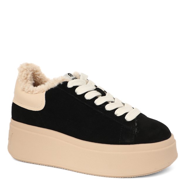 Женские кеды ASH MOBY BE KIND FUR, Артикул MOBY BE KIND FUR, черный | 3646987. Ракурс 1