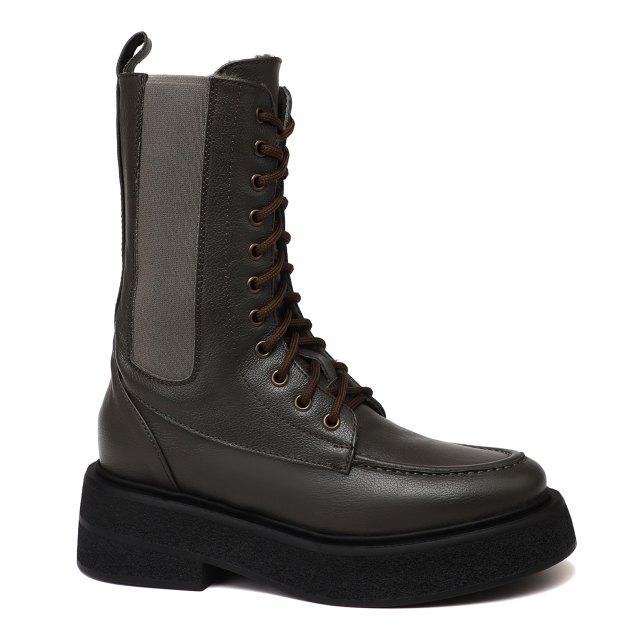 Женские полусапоги J.J.DELACROIX, Артикул 11 FORI, хаки | 3655688. Ракурс 1